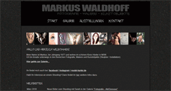 Desktop Screenshot of markuswaldhoff.de